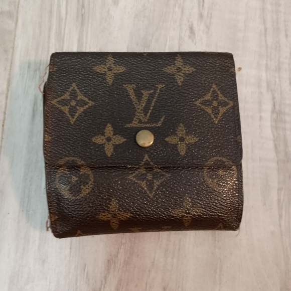 Authentic Louis Vuitton Monogram Portefeiulle Elise Trifold Wallet - Picture 1 of 14